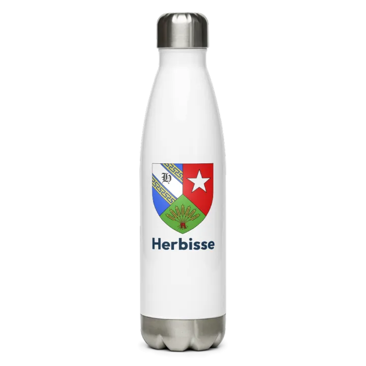 Gourde inox blason de Herbisse