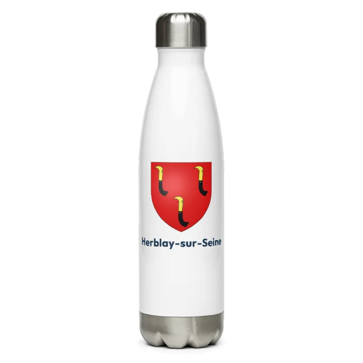 Gourde inox blason de Herblay-sur-Seine