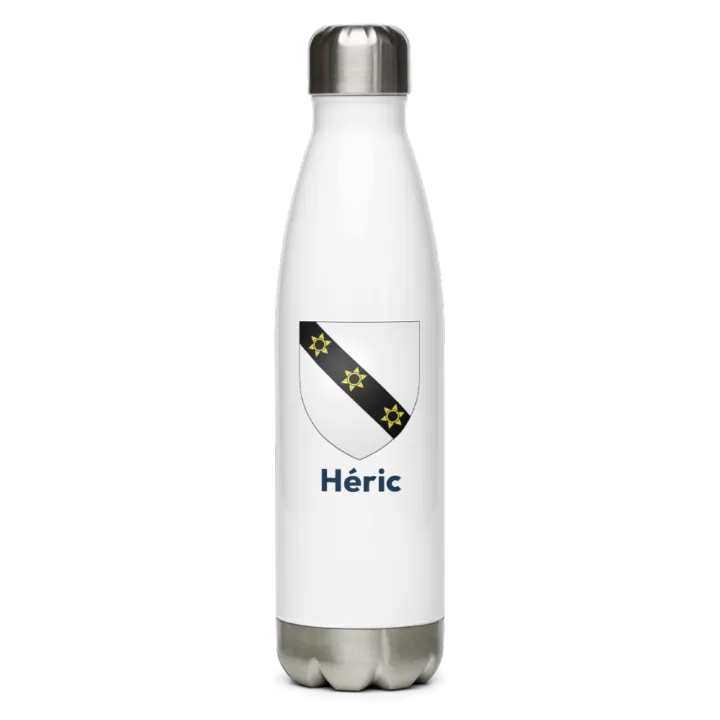 Gourde inox — blason d'Héric