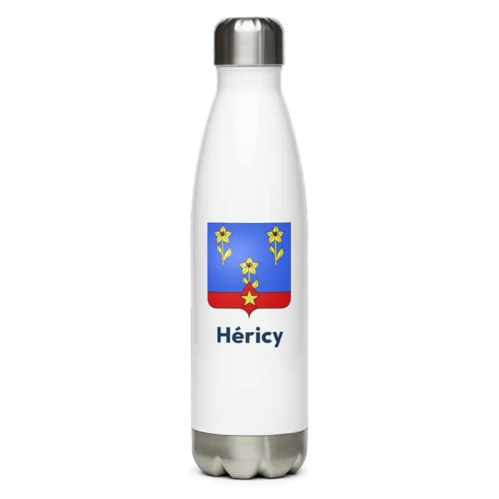 Gourde inox blason de Héricy