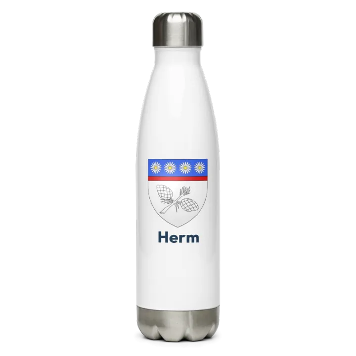 Gourde inox blason de Herm