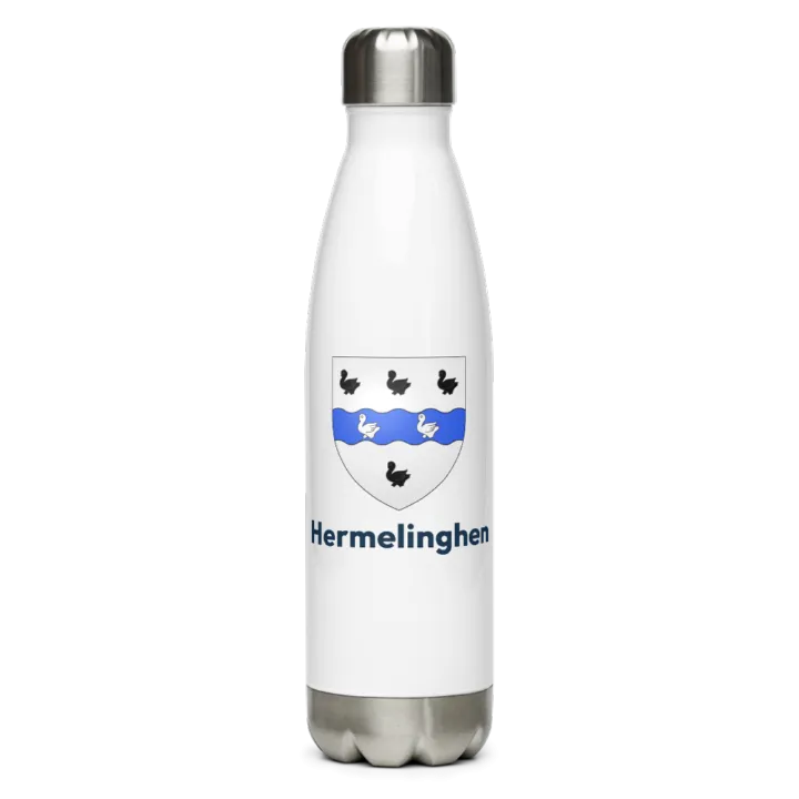 Gourde inox blason de Hermelinghen