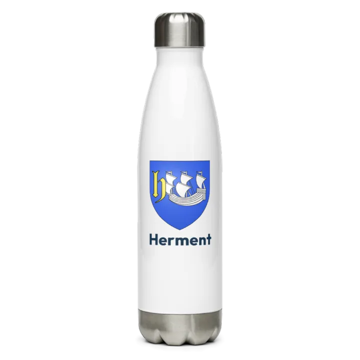 Gourde inox blason de Herment