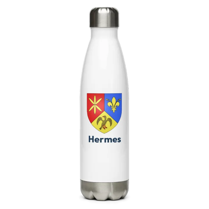 Gourde inox blason de Hermes