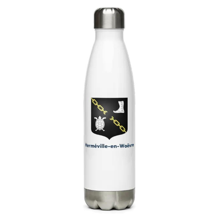 Gourde inox blason de Herméville-en-Woëvre