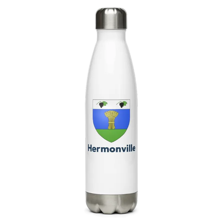 Gourde inox blason de Hermonville