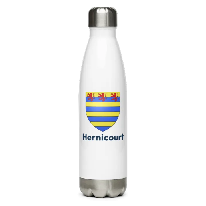 Gourde inox blason de Hernicourt