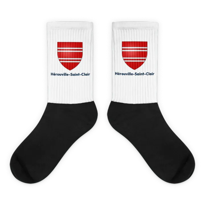 Chaussettes — blason d'Hérouville-Saint-Clair