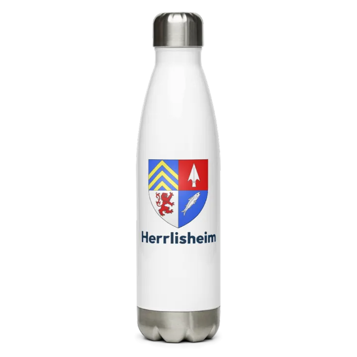Gourde inox blason de Herrlisheim