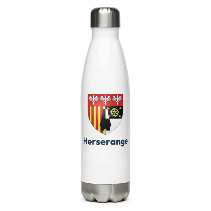 Gourde inox blason de Herserange
