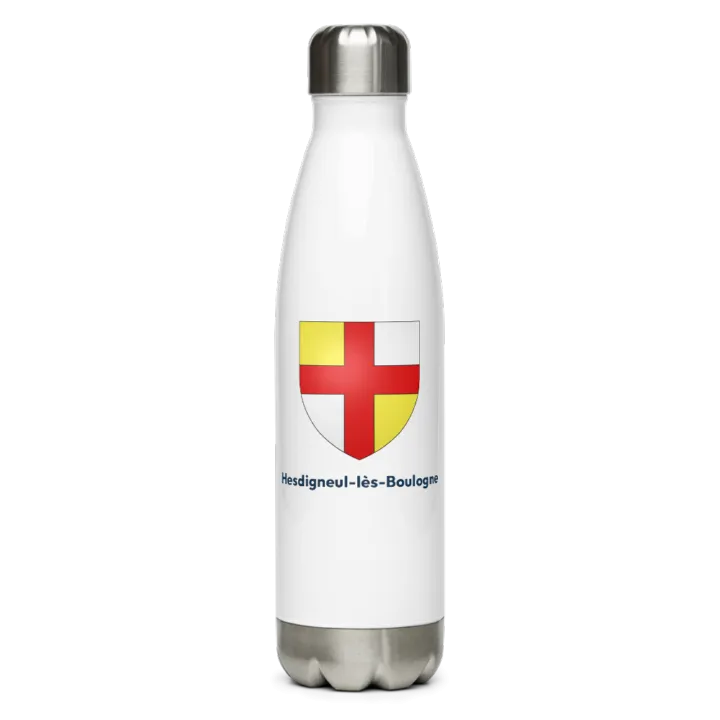 Gourde inox blason de Hesdigneul-lès-Boulogne