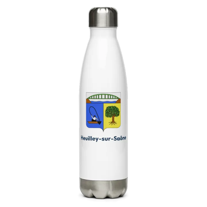 Gourde inox — blason d'Heuilley-sur-Saône