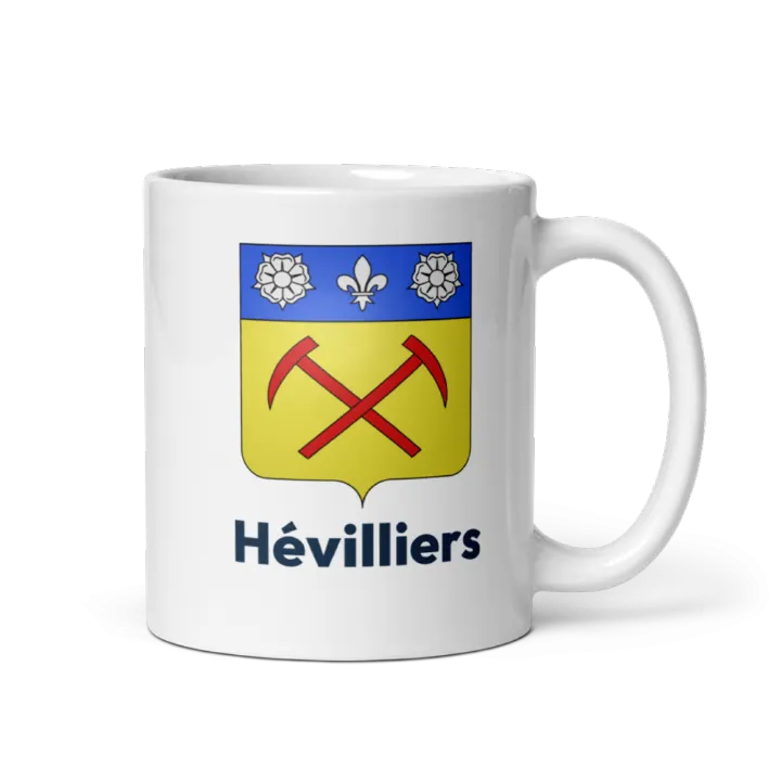 Mug blason de Hévilliers
