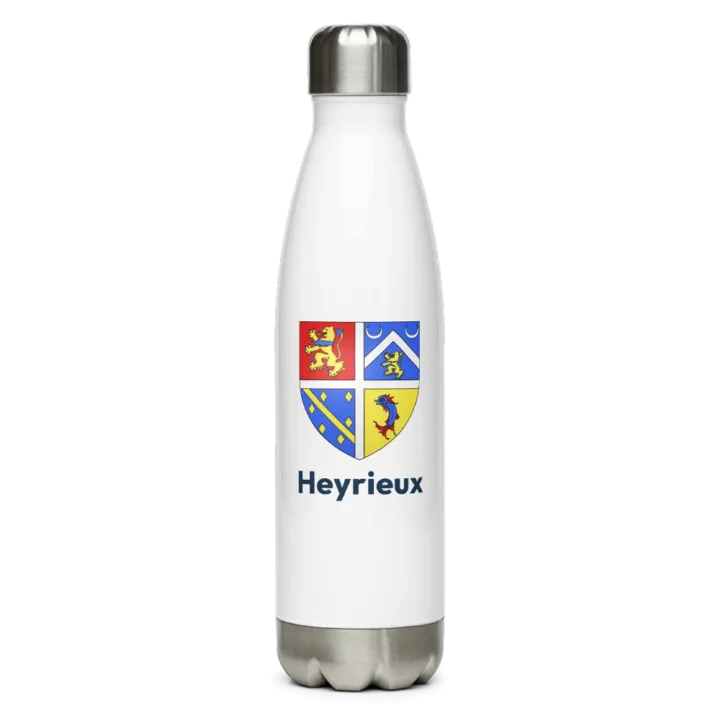 Gourde inox blason de Heyrieux