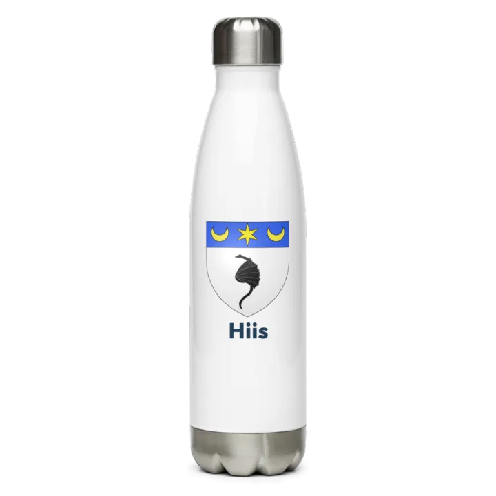 Gourde inox blason de Hiis