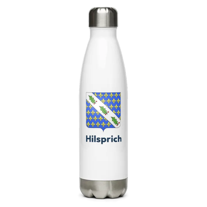 Gourde inox blason de Hilsprich