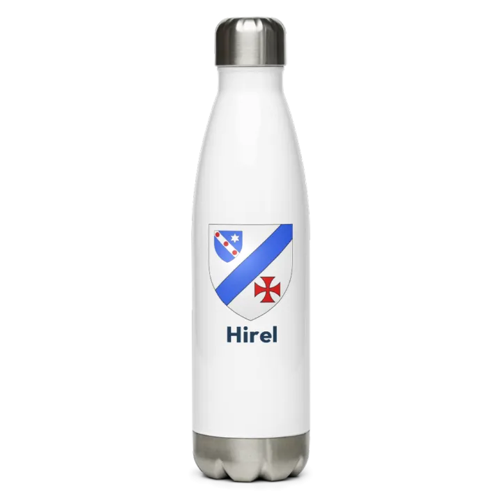 Gourde inox blason de Hirel