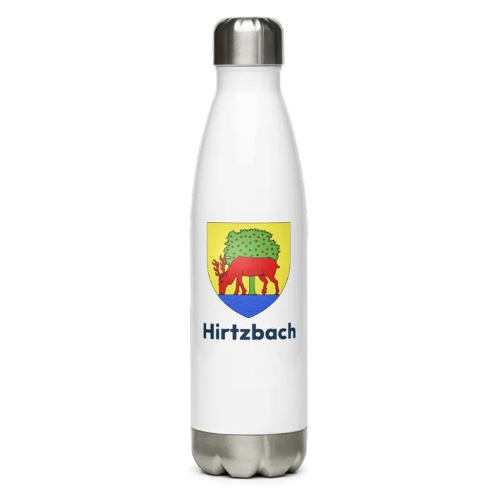 Gourde inox blason de Hirtzbach