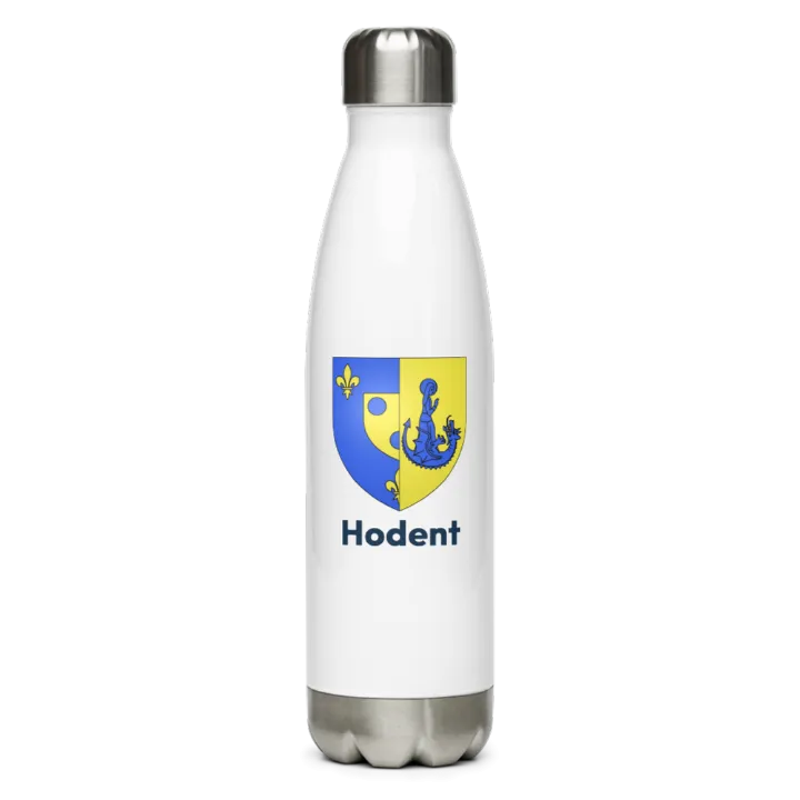 Gourde inox blason de Hodent
