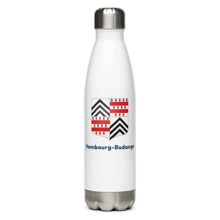 Gourde inox blason de Hombourg-Budange