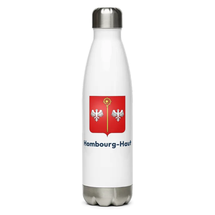Gourde inox blason de Hombourg-Haut