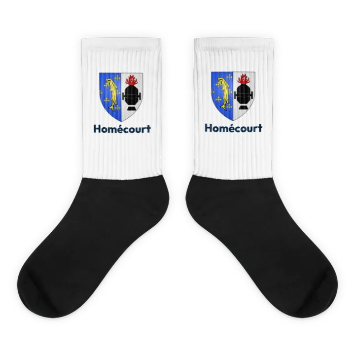 Chaussettes — blason d'Homécourt