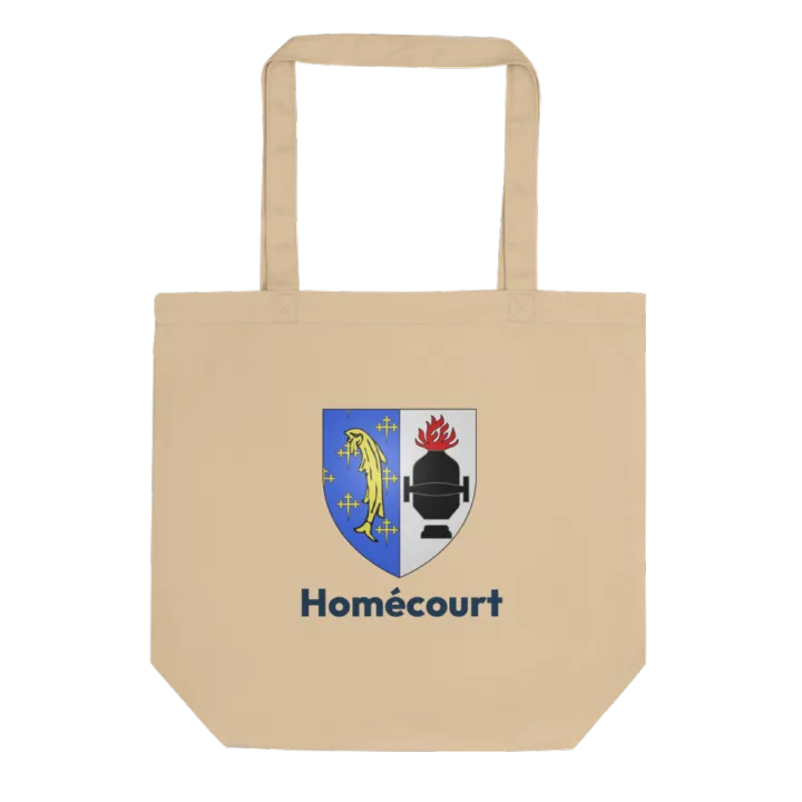 Tote bag coton bio — blason d'Homécourt