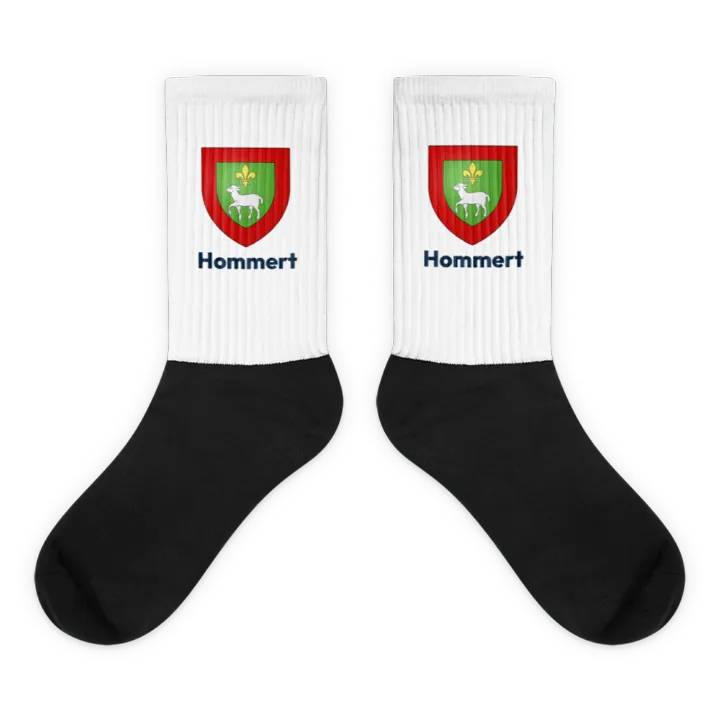 Chaussettes — blason de Hommert