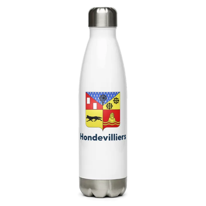 Gourde inox blason de Hondevilliers