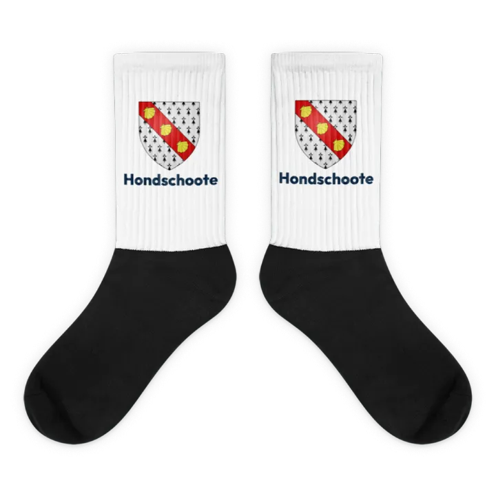 Chaussettes — blason d'Hondschoote