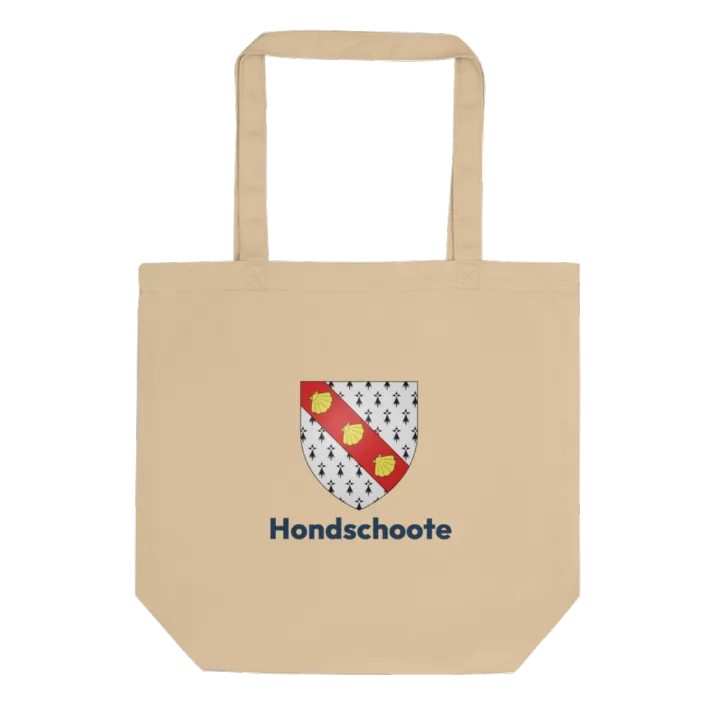Tote bag coton bio — blason d'Hondschoote