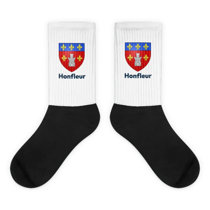 Chaussettes — blason de Honfleur