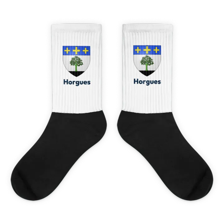 Chaussettes — blason de Horgues