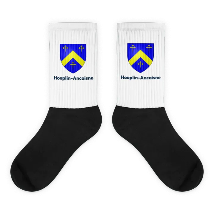 Chaussettes — blason d'Houplin-Ancoisne