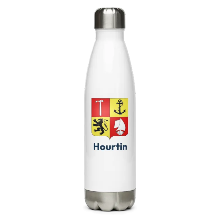 Gourde inox blason de Hourtin