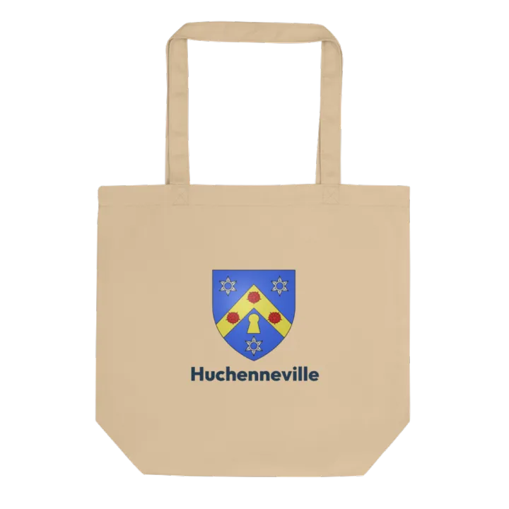 Tote bag coton bio — blason d'Huchenneville