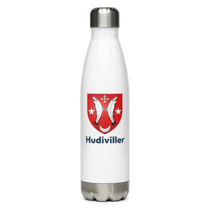 Gourde inox blason de Hudiviller