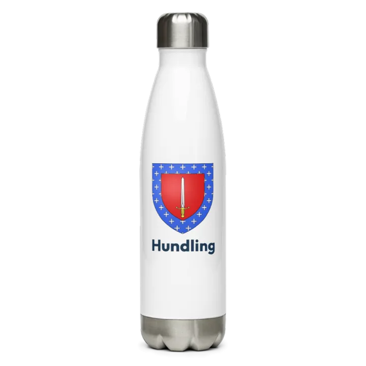 Gourde inox blason de Hundling