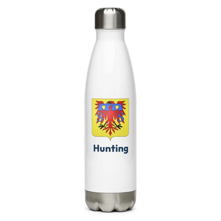 Gourde inox blason de Hunting