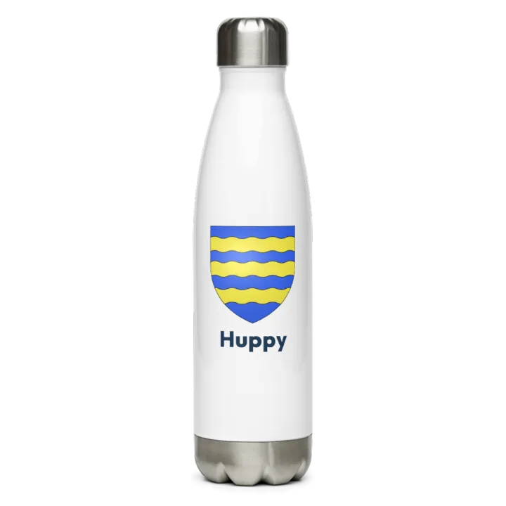 Gourde inox blason de Huppy