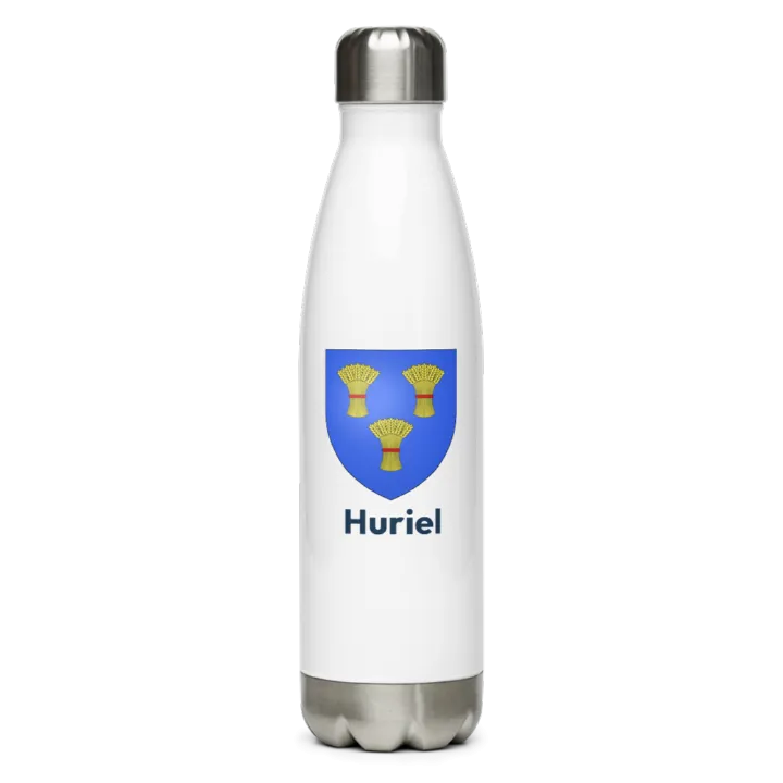 Gourde inox blason de Huriel