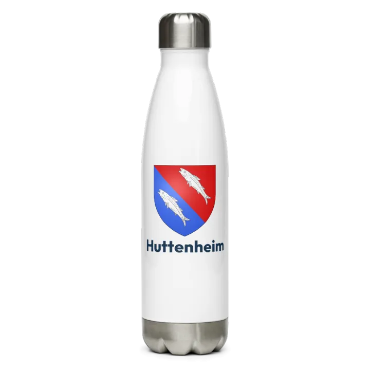 Gourde inox blason de Huttenheim
