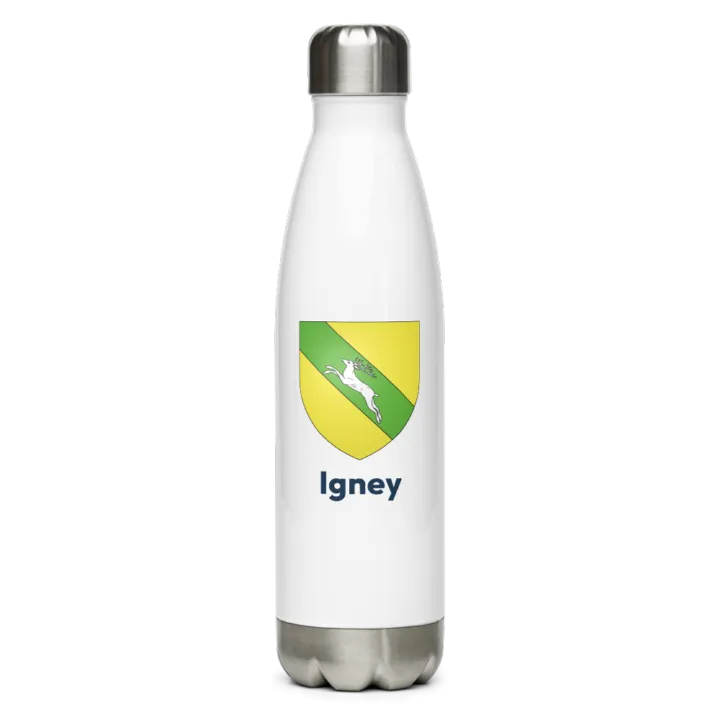 Gourde inox blason de Igney