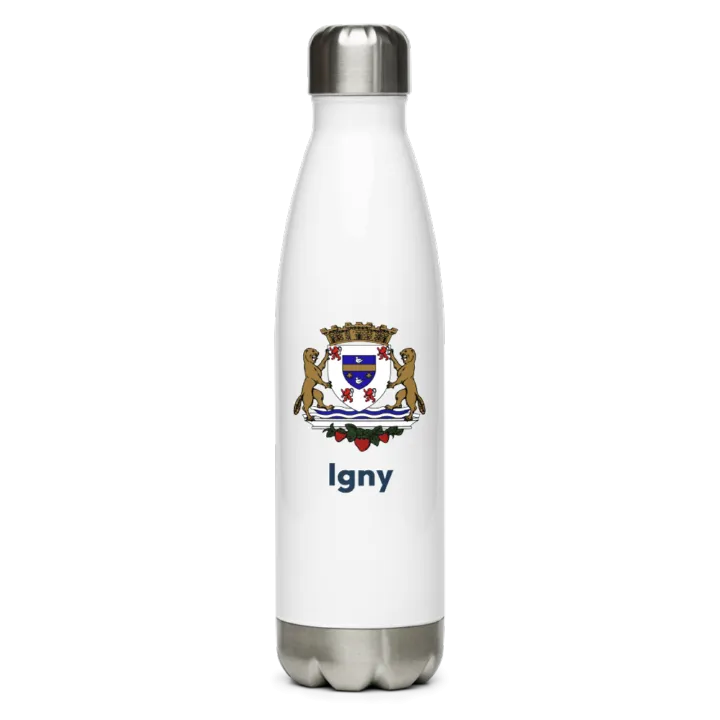 Gourde inox blason de Igny