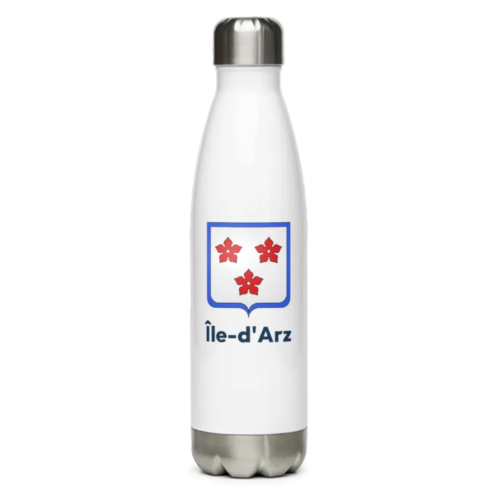 Gourde inox — blason d'Île-d'Arz