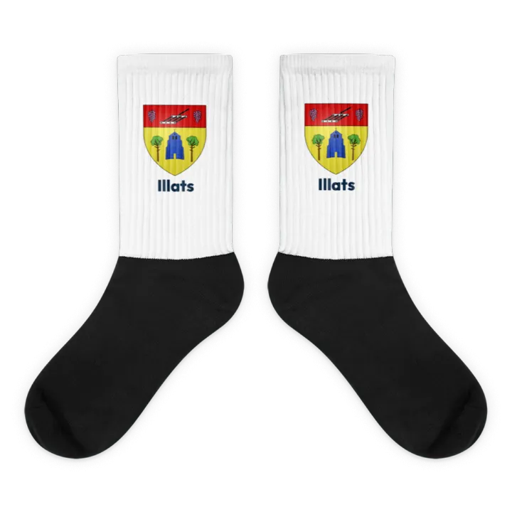 Chaussettes — blason d'Illats