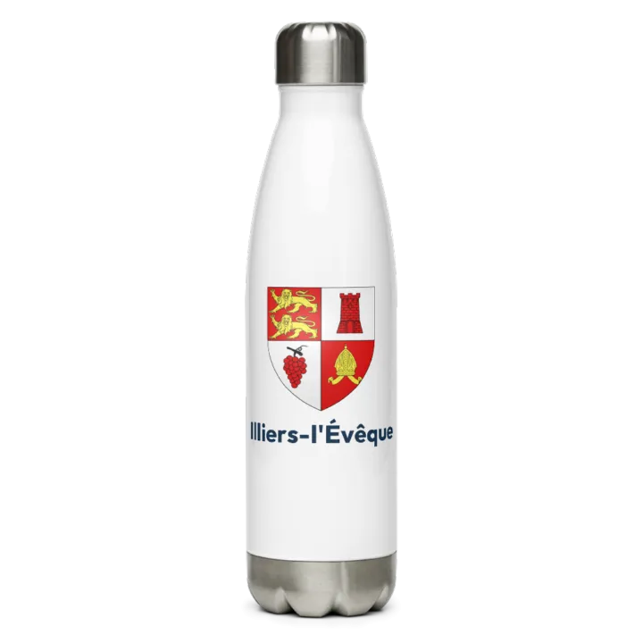 Gourde inox blason de Illiers-l'Évêque