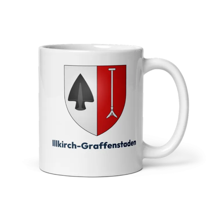 Mug blason de Illkirch-Graffenstaden