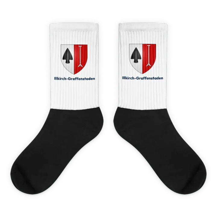 Chaussettes — blason d'Illkirch-Graffenstaden