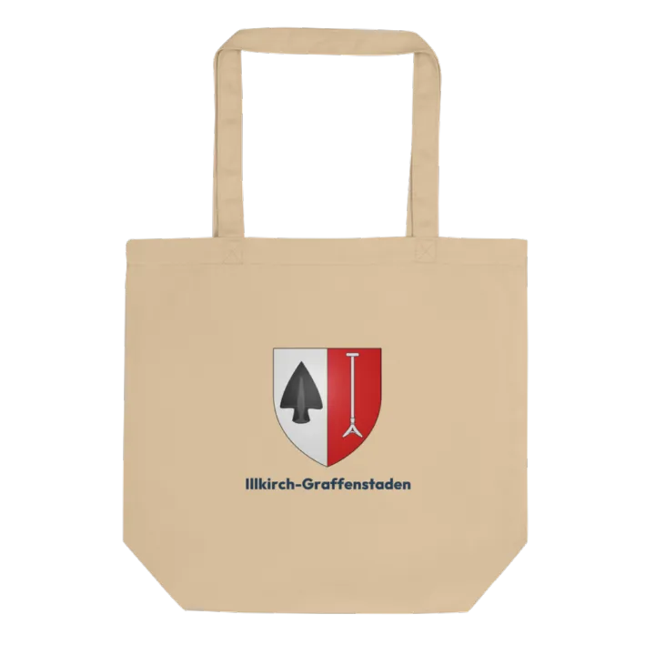 Tote bag coton bio — blason d'Illkirch-Graffenstaden